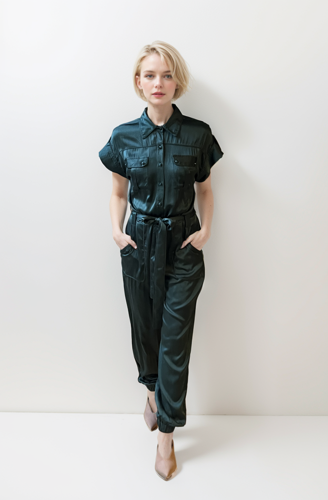 JUMPSUIT - GREEN