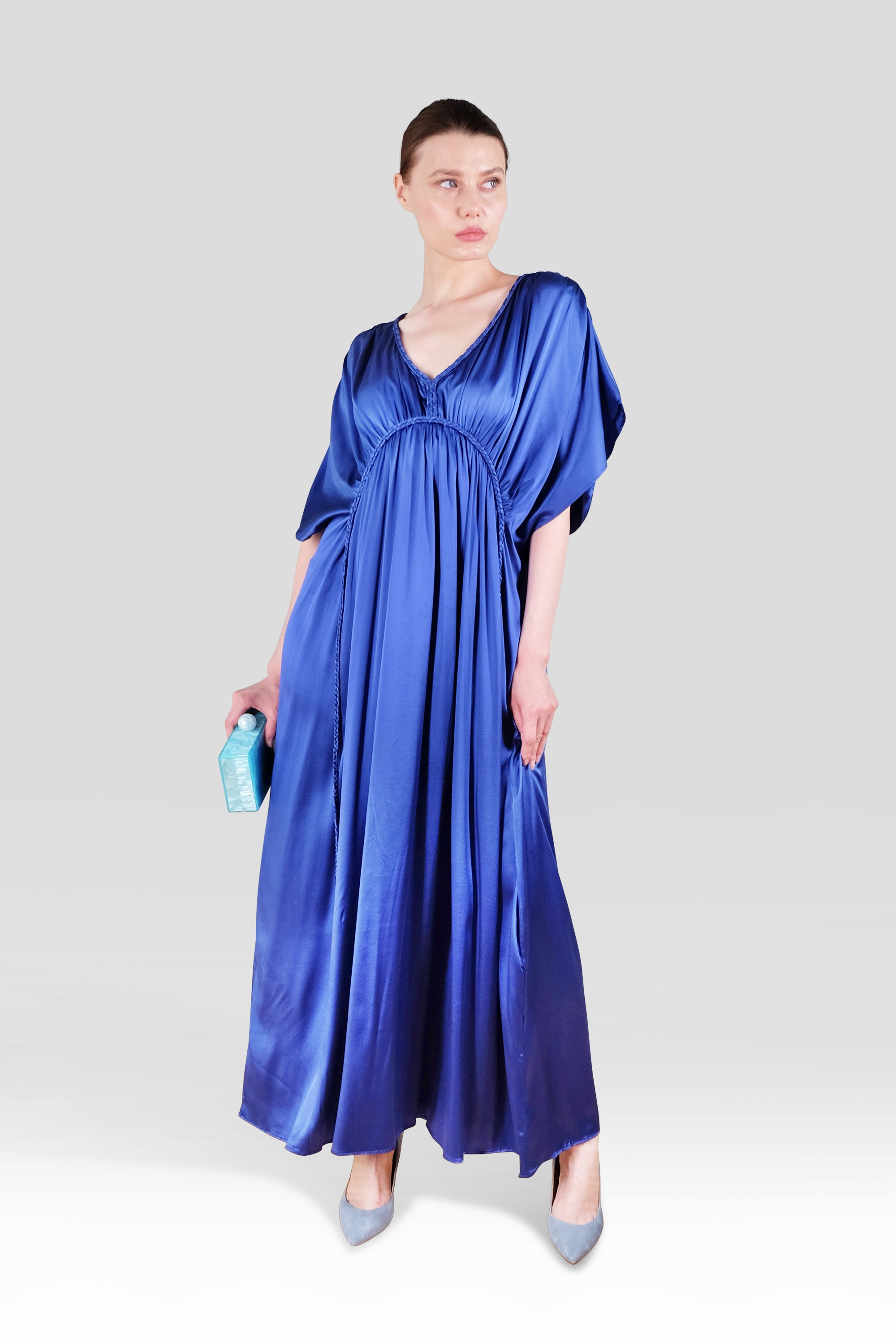 GRECIAN MAXI - BLUE