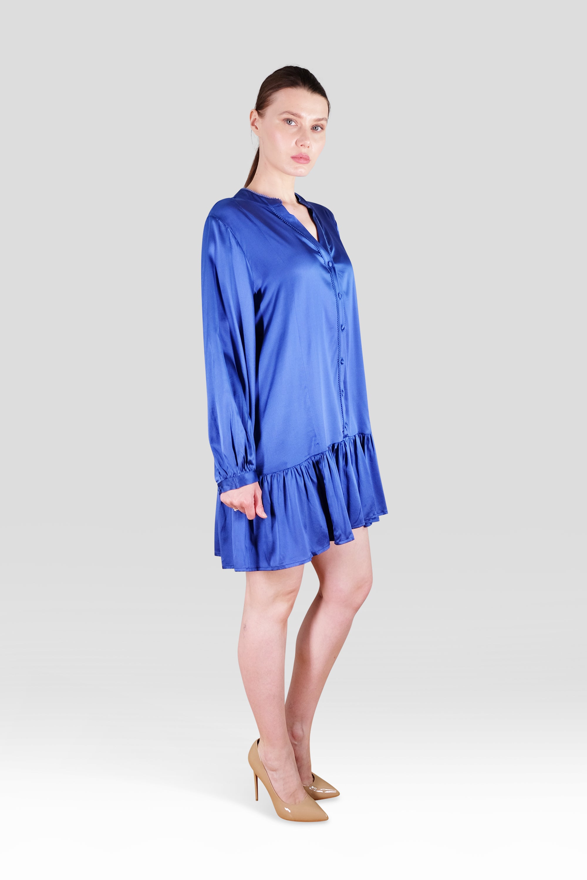 AVA DRESS - BLUE