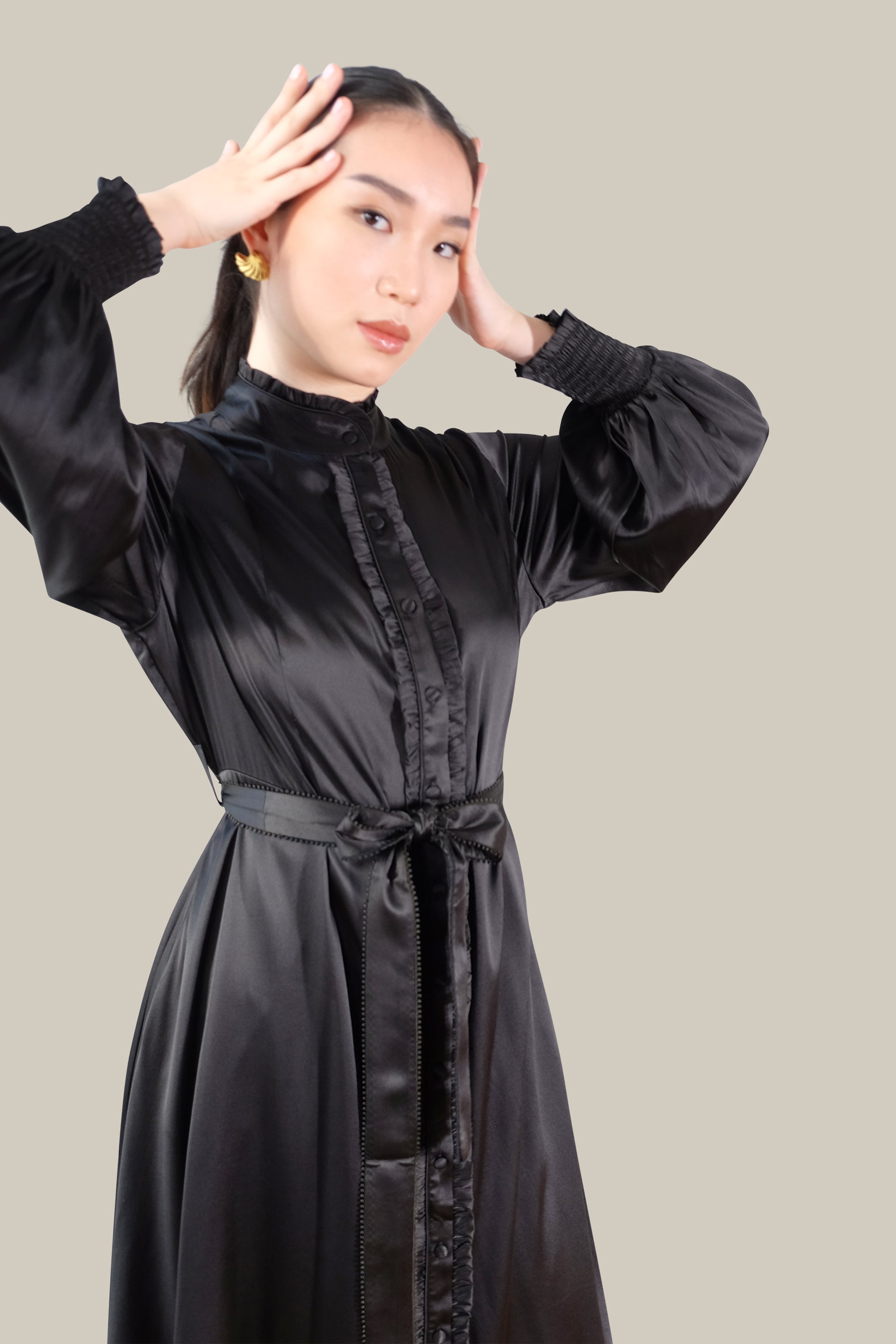 FREYA DRESS - BLACK