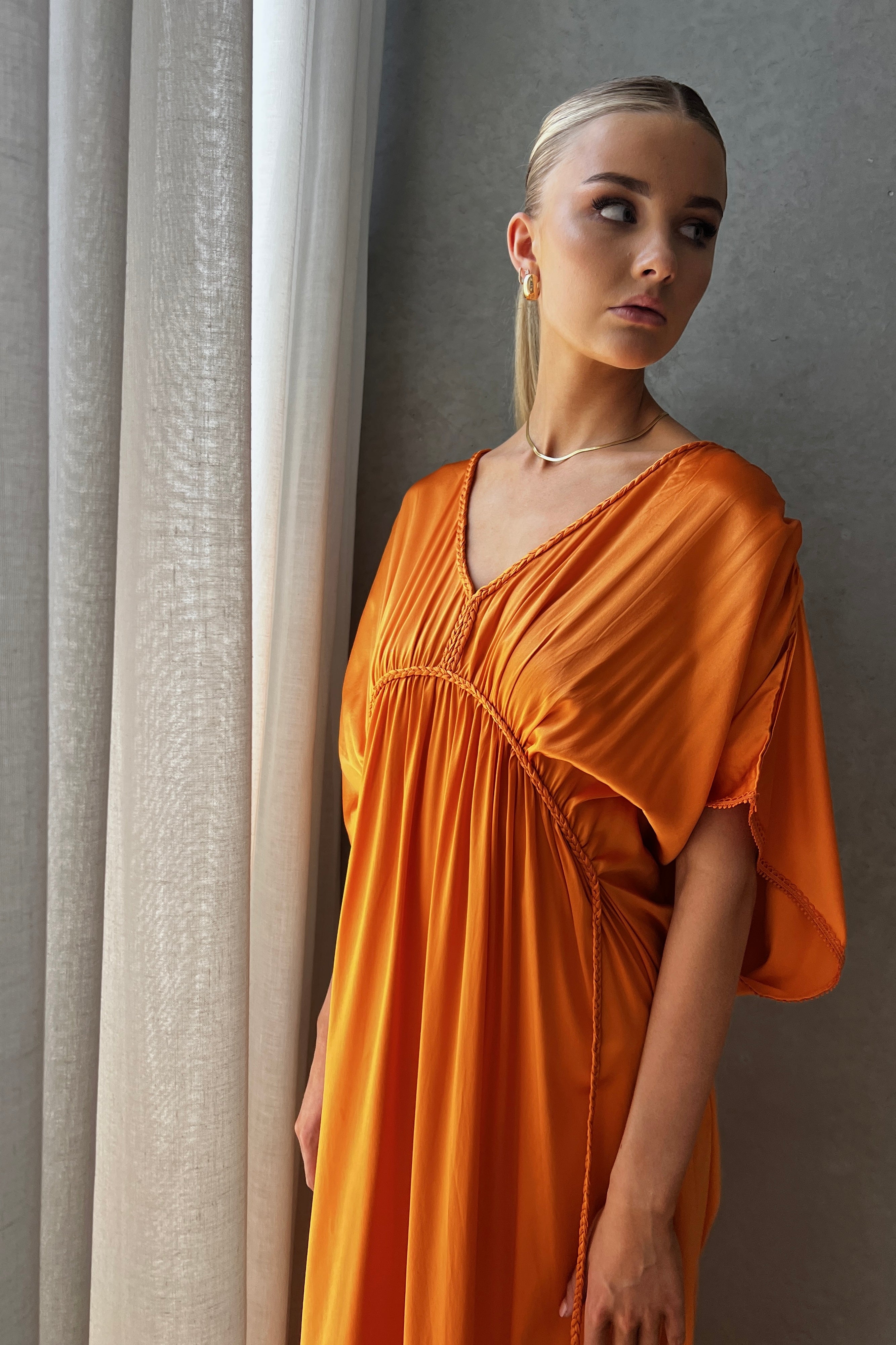 GRECIAN MAXI - ORANGE