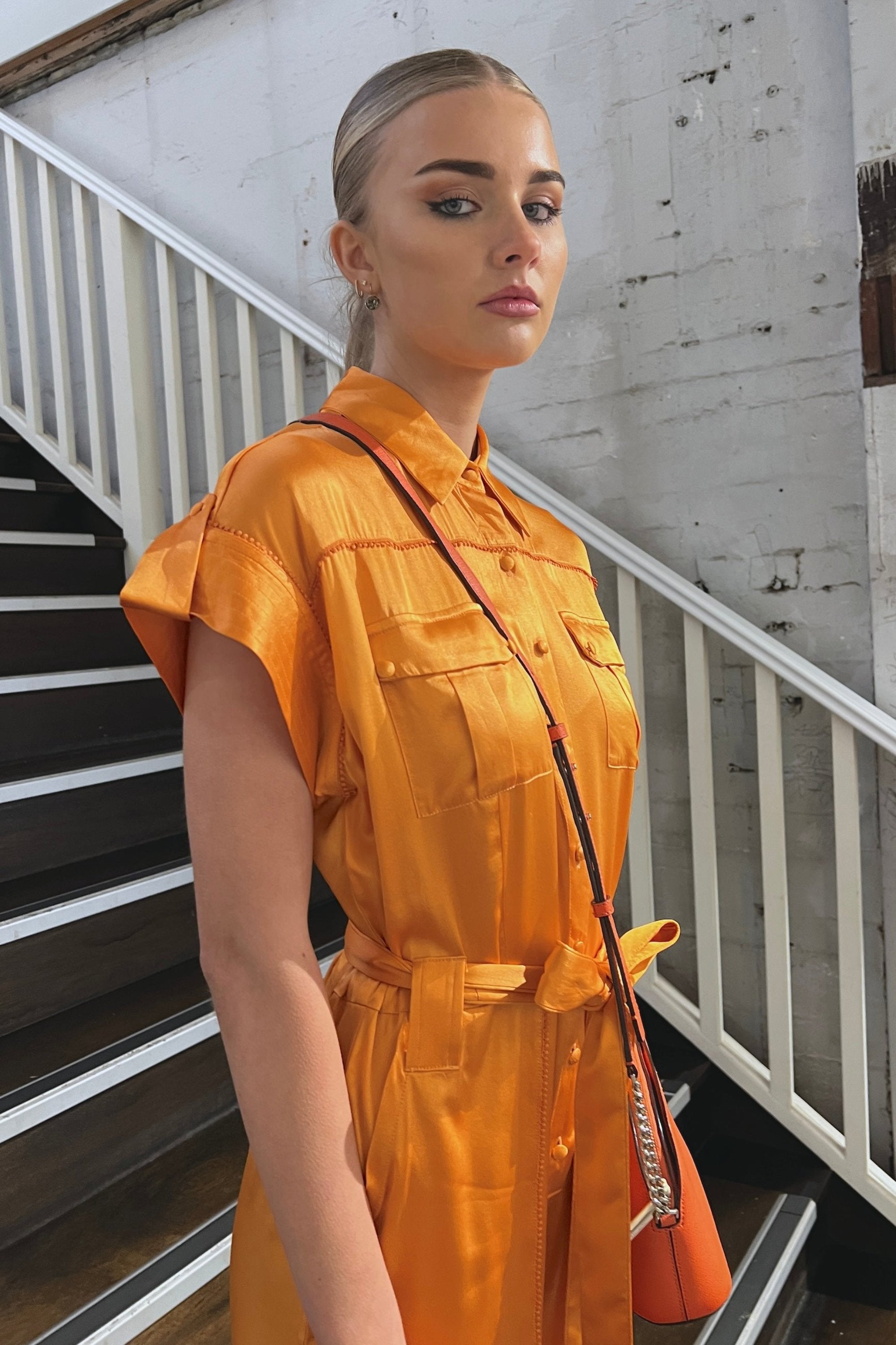 JUMPSUIT - ORANGE